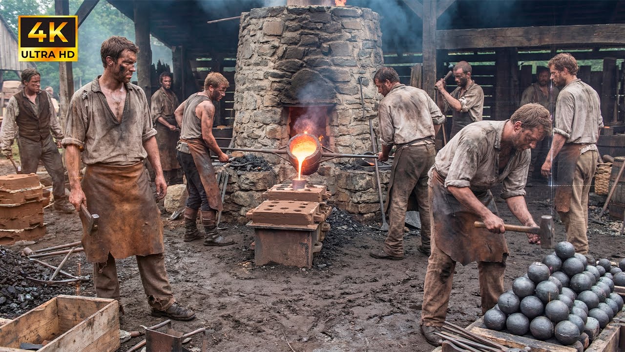 How Cannonballs Were Mass-Produced Before Factories (18th-Century Process)
