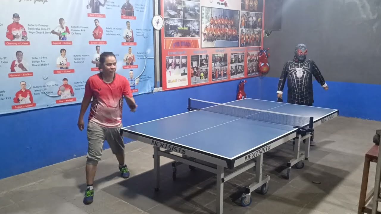 Pemain Amatir melawan pemain PON pemain PORPROF pingpong terbaik di daerahnya - Amatir bisa menang ?