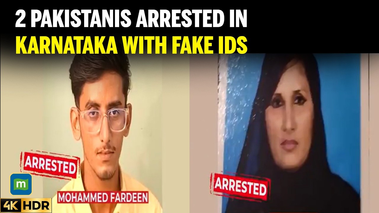 2 Pakistanis Arrested in Karnataka for Hiding Identity, Getting Voter IDs