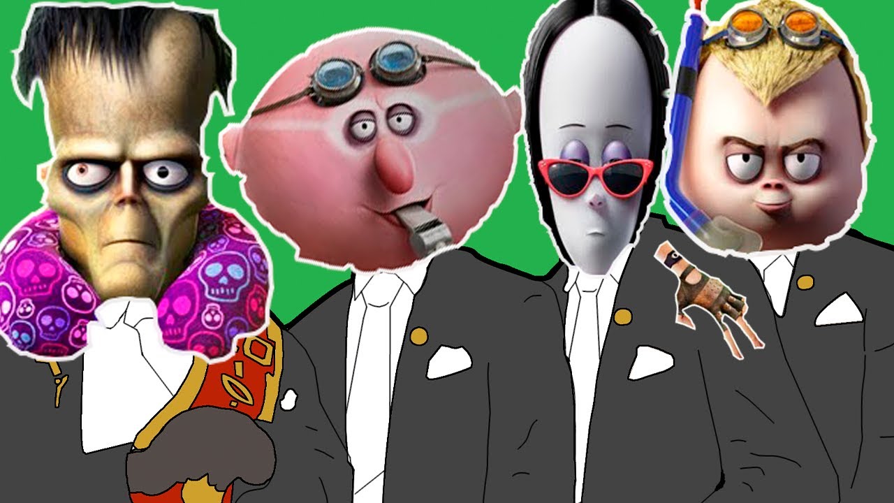 THE ADDAMS FAMILY 2 - Coffin Dance Song Astronomia Meme (Cover)