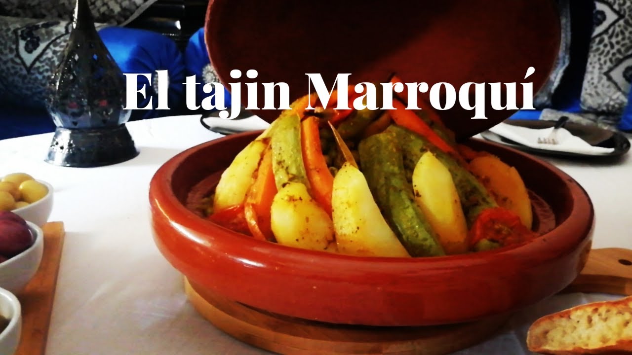 Tajìn Marroquí con carne y verduras/طاجين مغربي باللحم والخضر