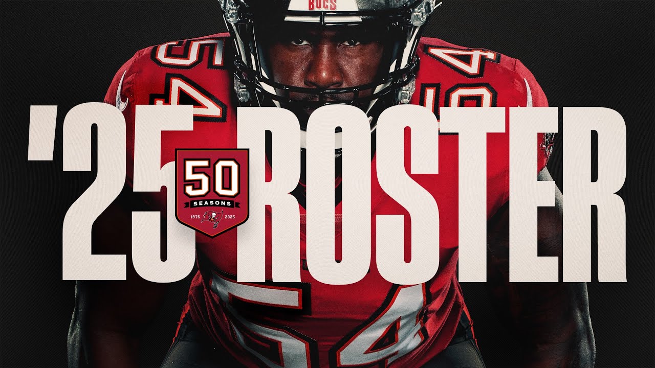 53-Man Roster Reveal | Training Camp Report | Tampa Bay Buccaneers