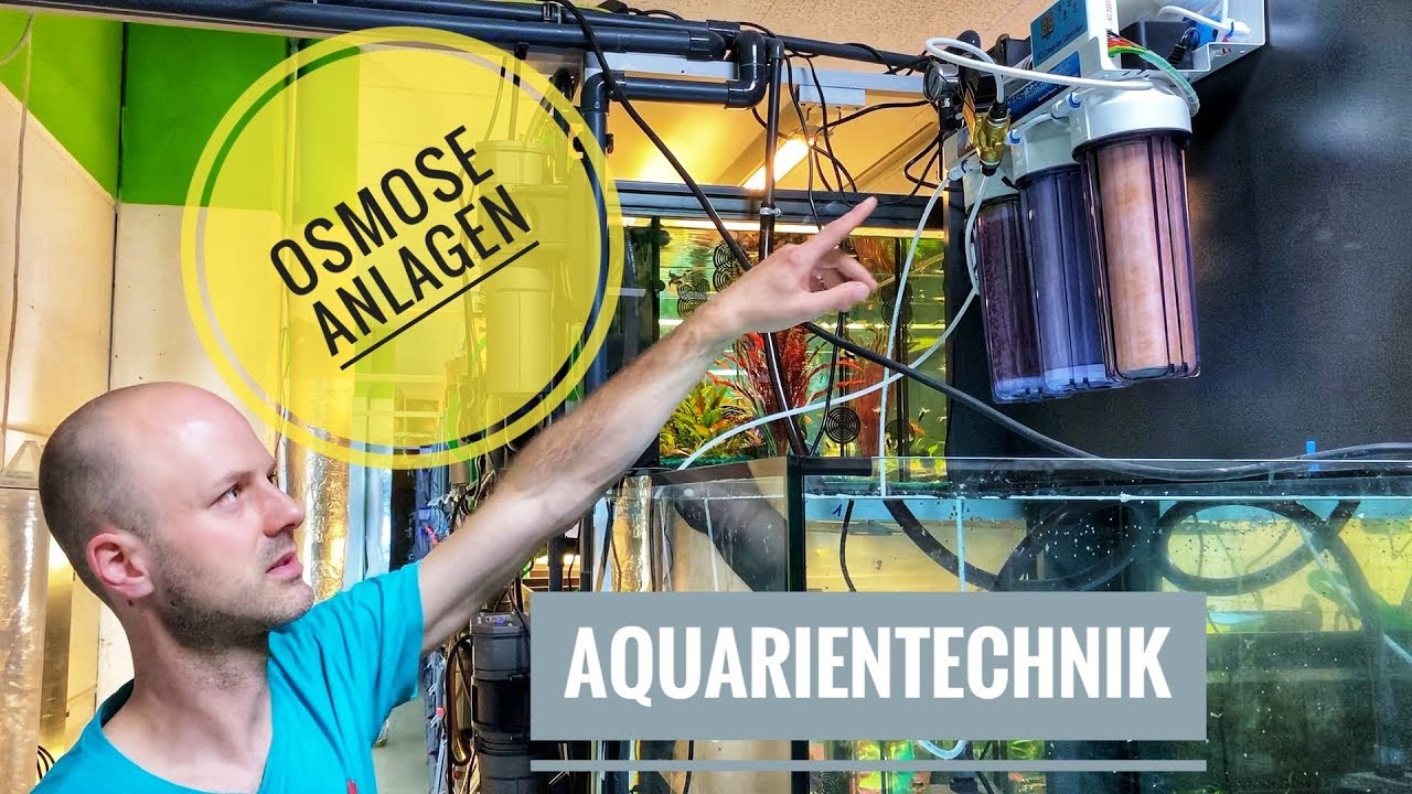 Wie funktioniert eine Osmoseanlage? - Aquarientechnik
