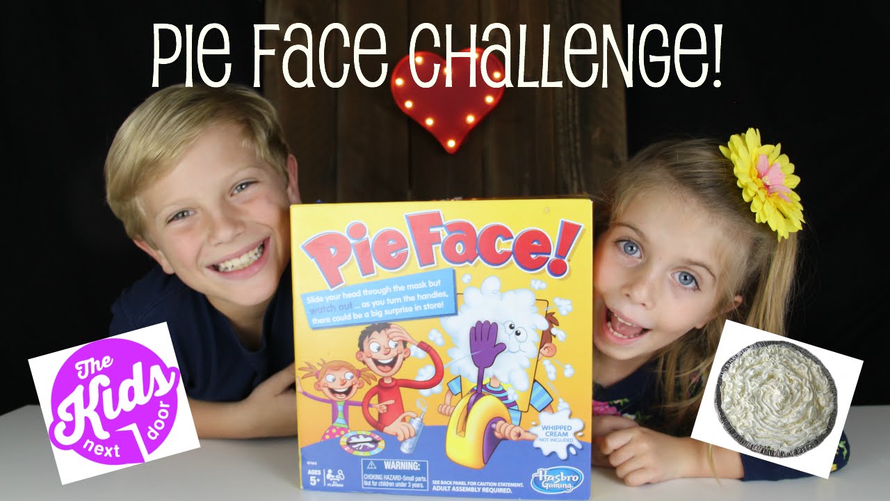 PIE FACE CHALLENGE! | Whipped Cream Game | The Kids Next Door