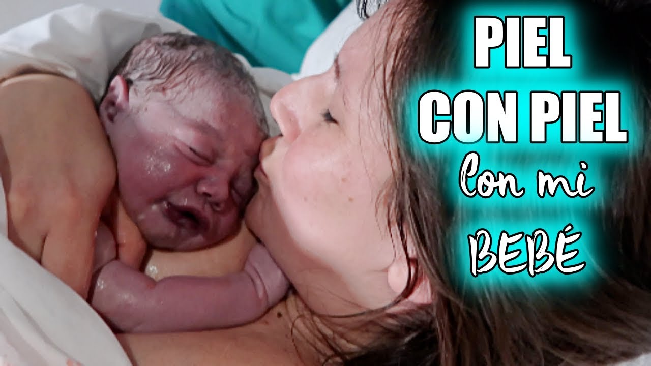PRIMERAS HORAS tras el parto ❤ PIEL CON PIEL con nuestro BEBÉ 👶🏼 Presentación a la FAMILIA
