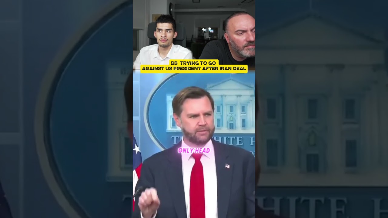 JD vance speaking against BB netanyahu #beklover