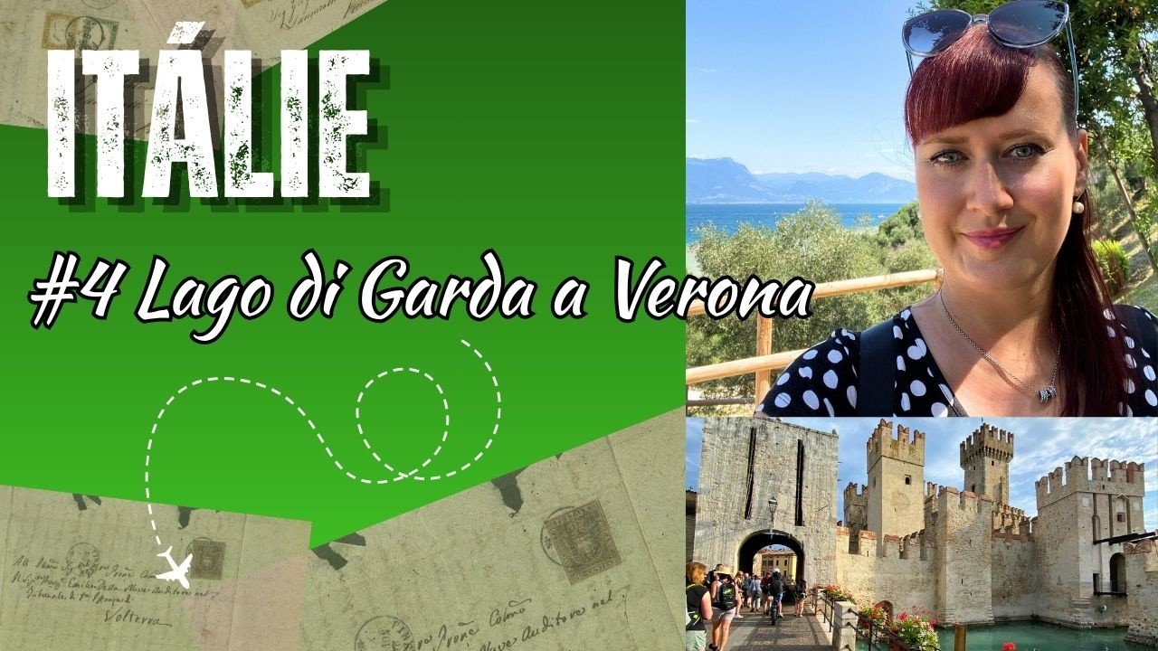 4. Lago di Garda a Verona -  hrad na vodě, plavba lodí a večerní město | Itálie