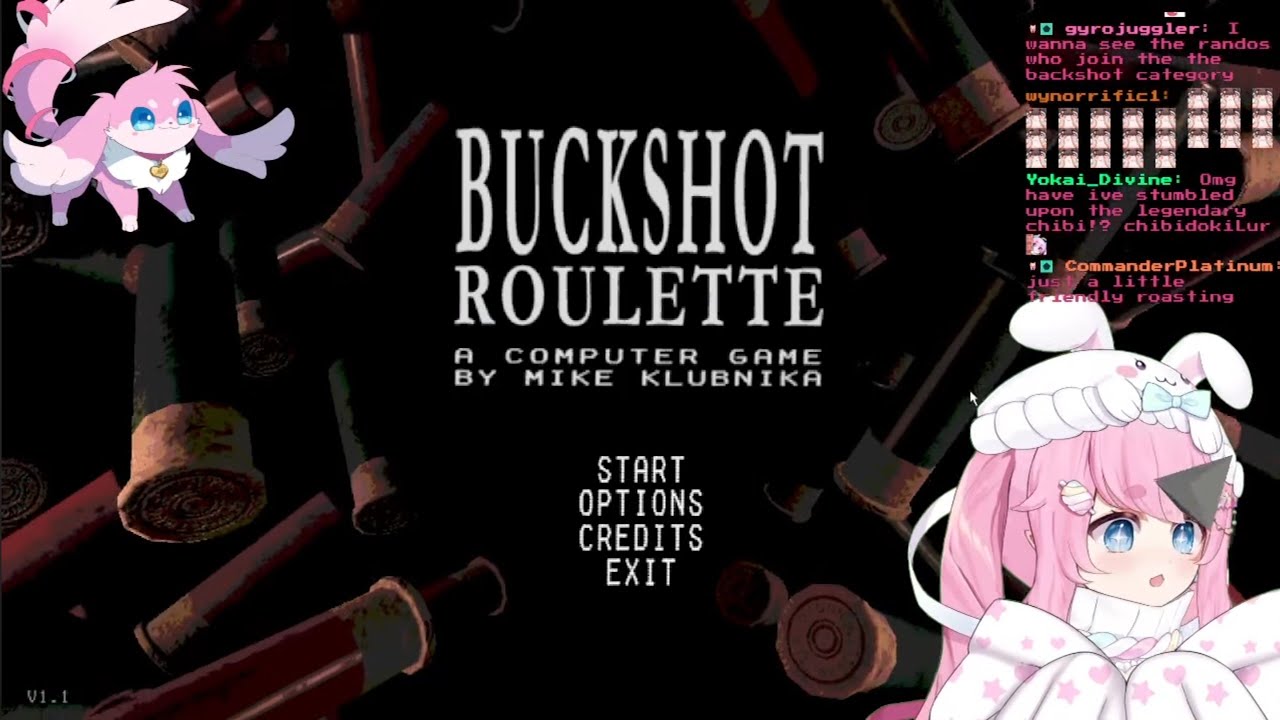 Chibidoki Streams Buckshot Roulette #1
