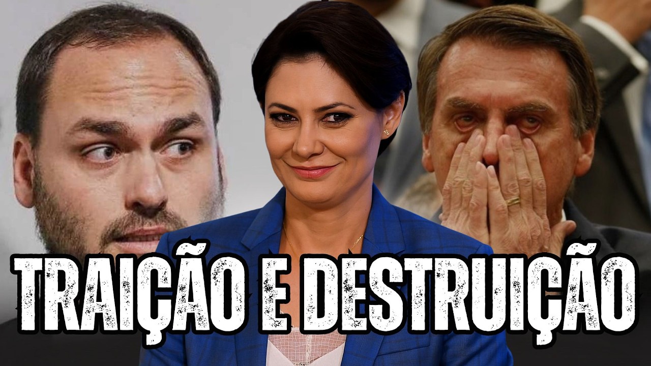 CARLOS BOLSONARO SURTA COM TRAIÇÃO DE MICHELLE E ALIADOS DE SANTA CATARINA ABANDONAM CARLUXO! ACABOU