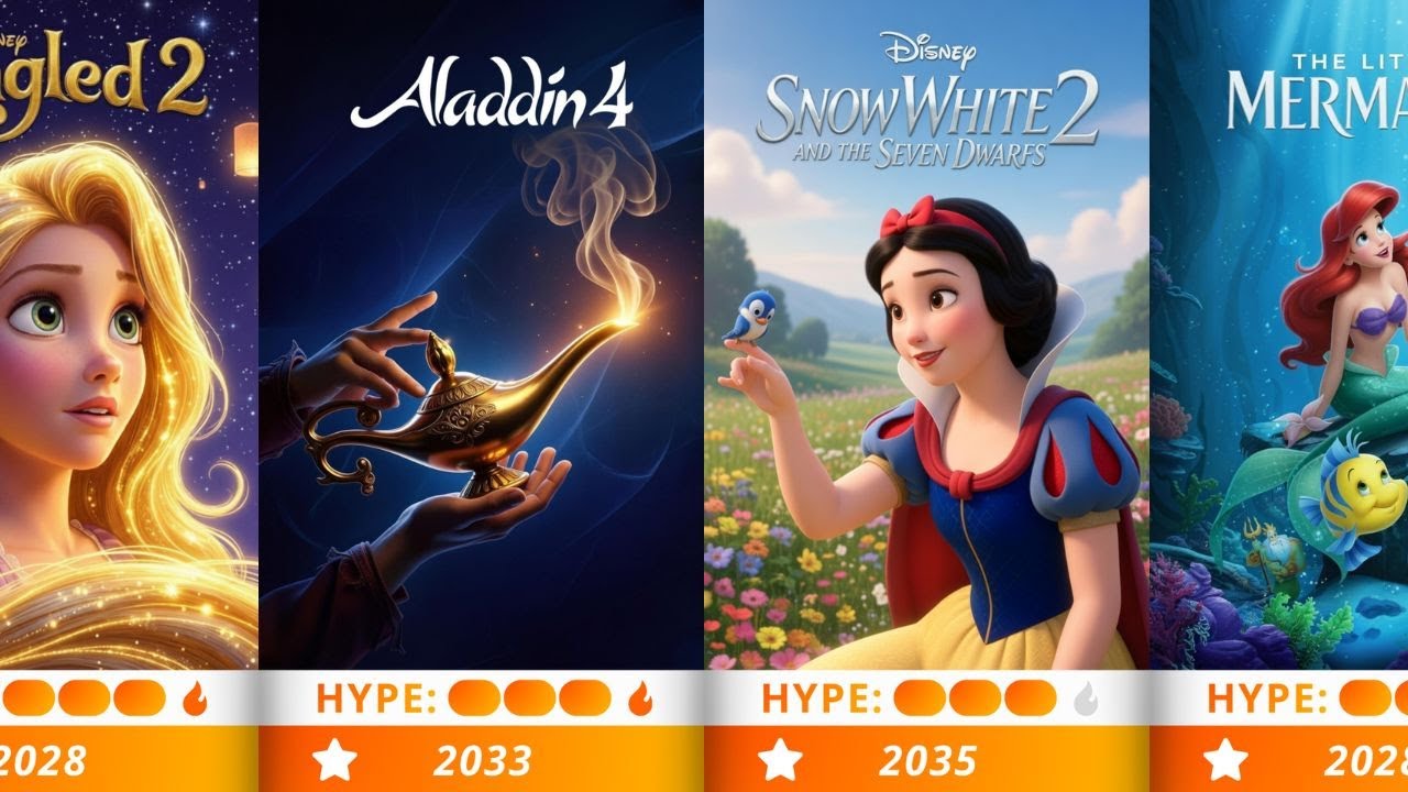 24 Years of Magic: Every Major Animated Sequel Releasing in US Theaters