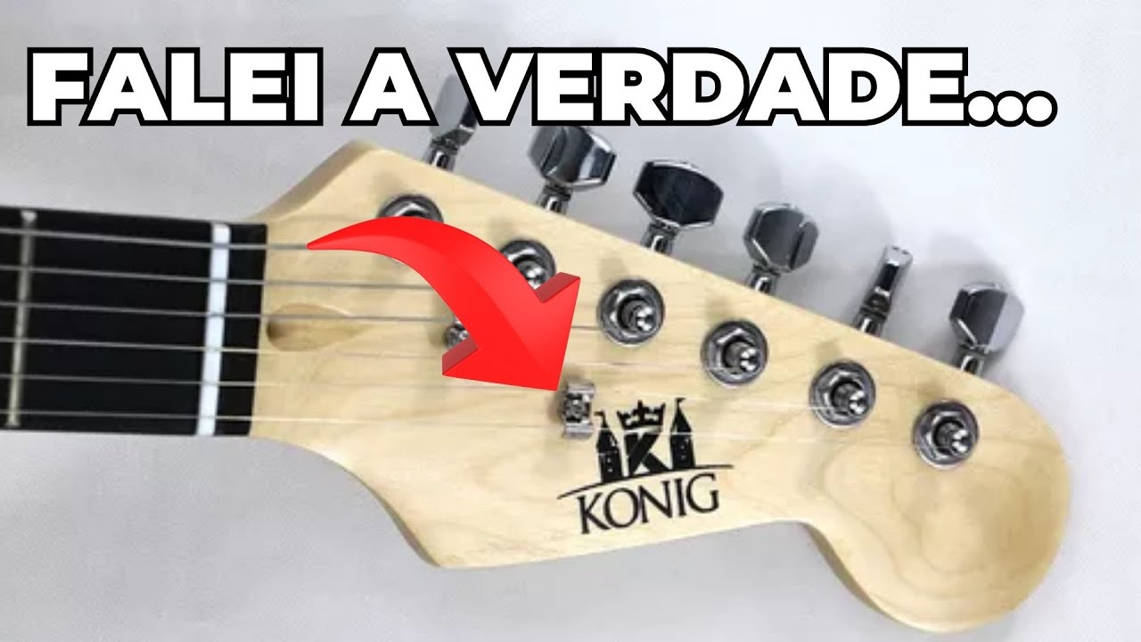 TESTEI a Guitarra MAIS BARATA da INTERNET e dei a minha OPINIÃO SINCERA