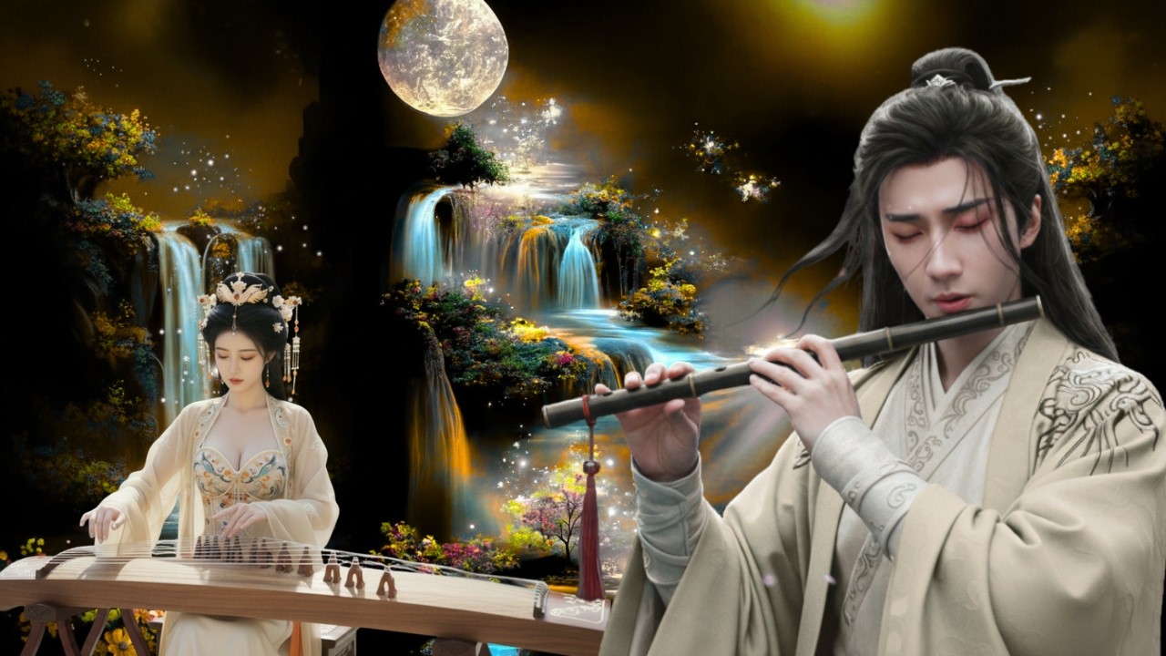 Bamboo Flute, Erhu & Guzheng: Chinese Zen Music🍃Relaxing Music, soothing Music & Deep Sleep