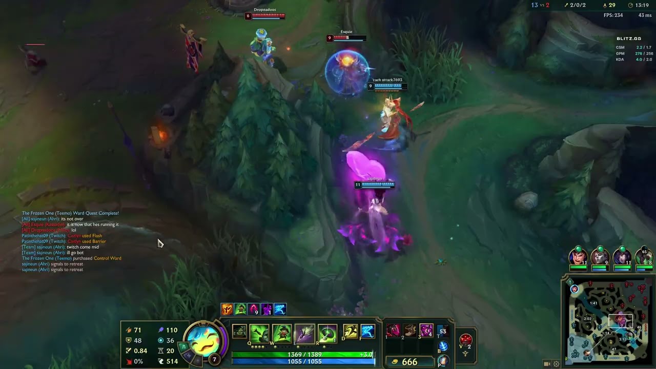 Easy Teemo Support Vs Raging Milio Caitlyn