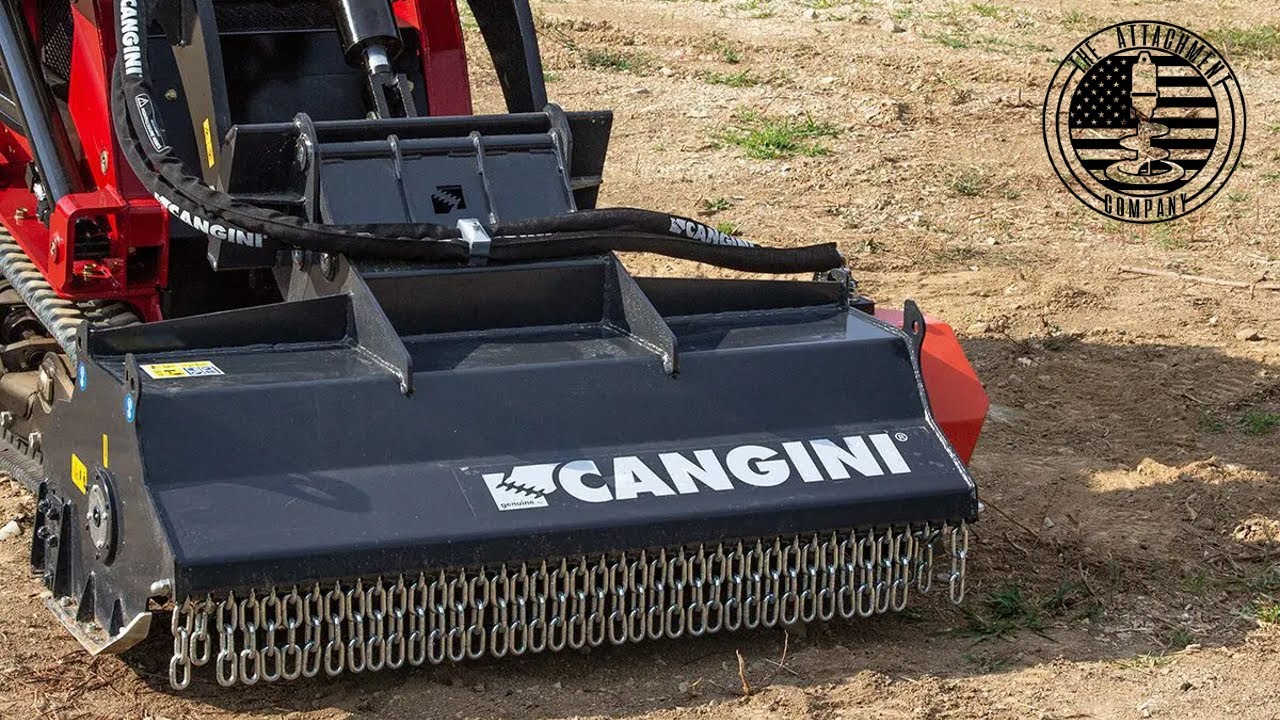 Cangini TC1F-120 Flail Mower for Mini Skid Steers | Overview from The Attachment Company
