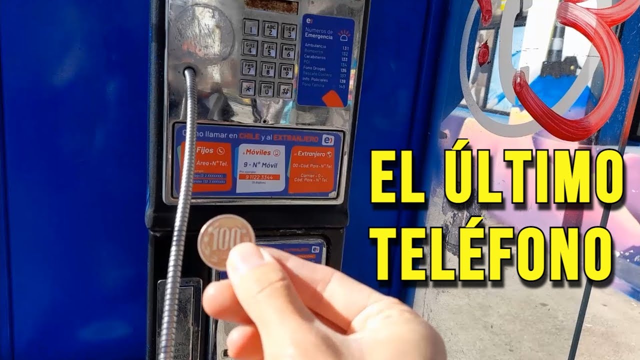 Teléfonos Públicos ~ Recorro las calles de VALPARAÍSO en busca de alguno