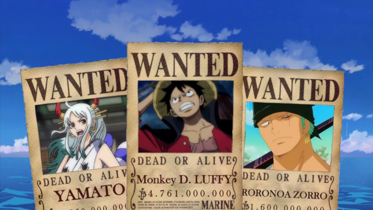 Die Kopfgelder der Strohüte nach Wano!| Onepiece