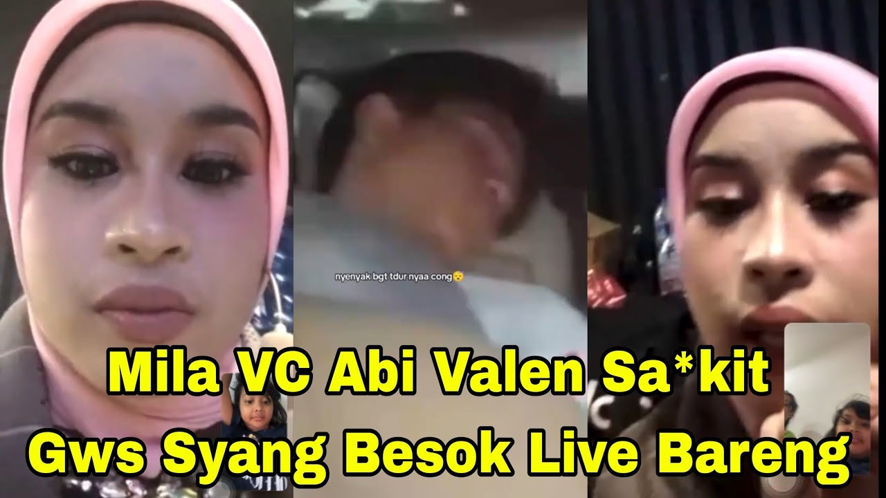 MILA VC VALEN SA***KIT KE*LELAHAN TIDUR DI MOBIL KASIH KABAR SEDIH