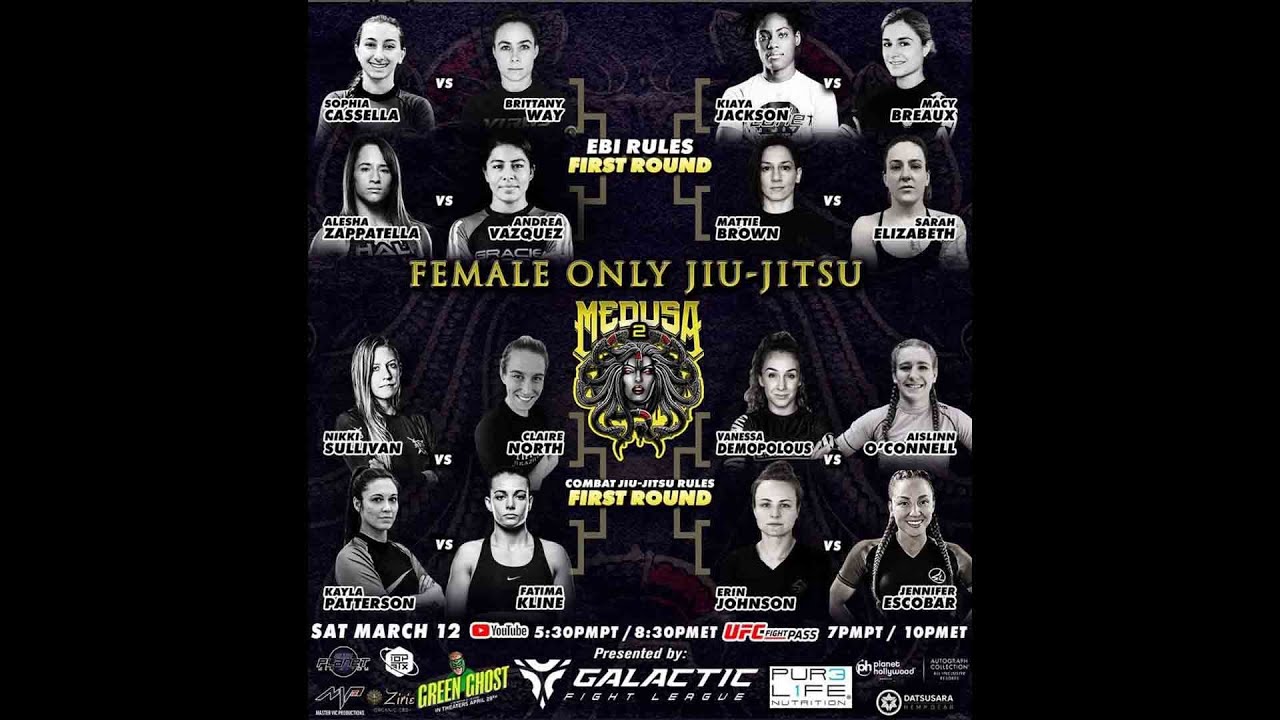 Medusa 2: Straweight (EBI Rules) & Bantamweight (CJJ Rules) Opening Rounds