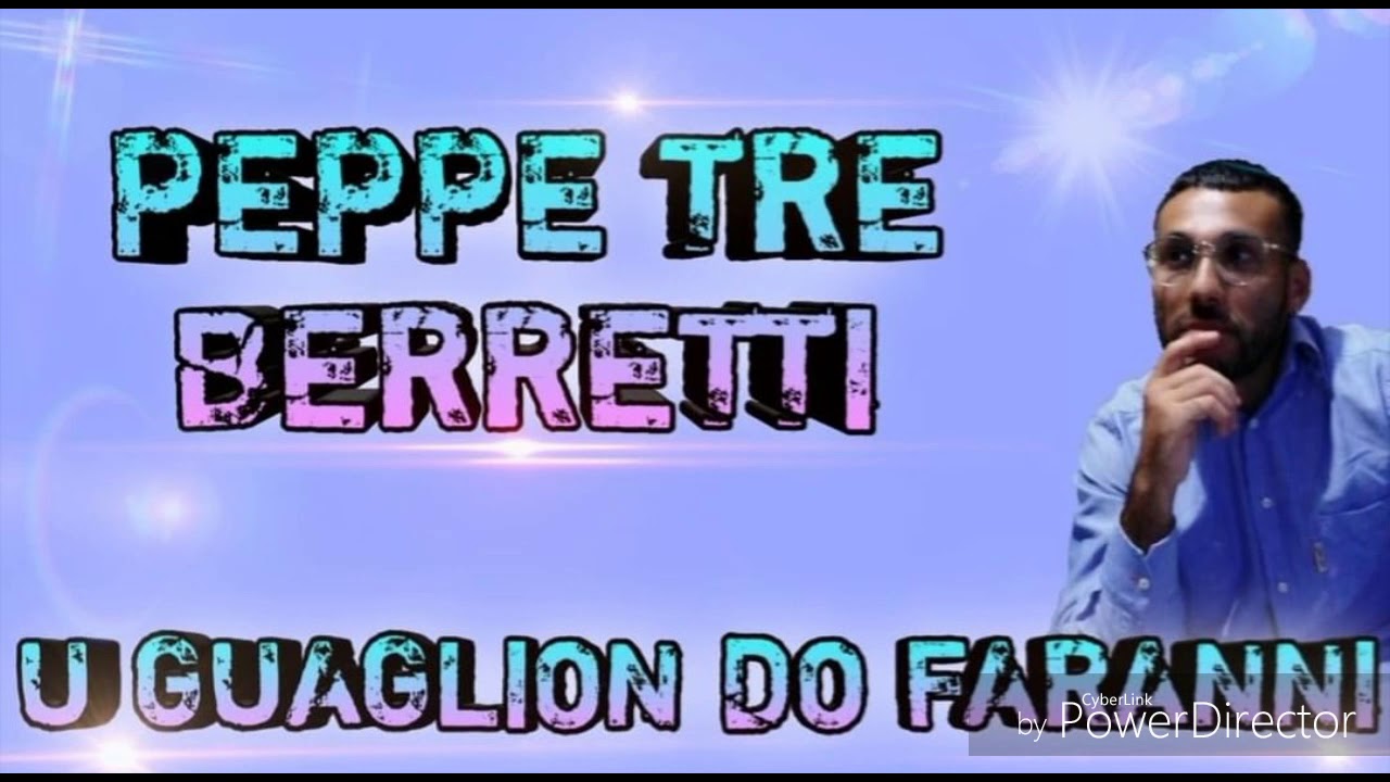 Peppe Tre berretti - u guaglion do faranni