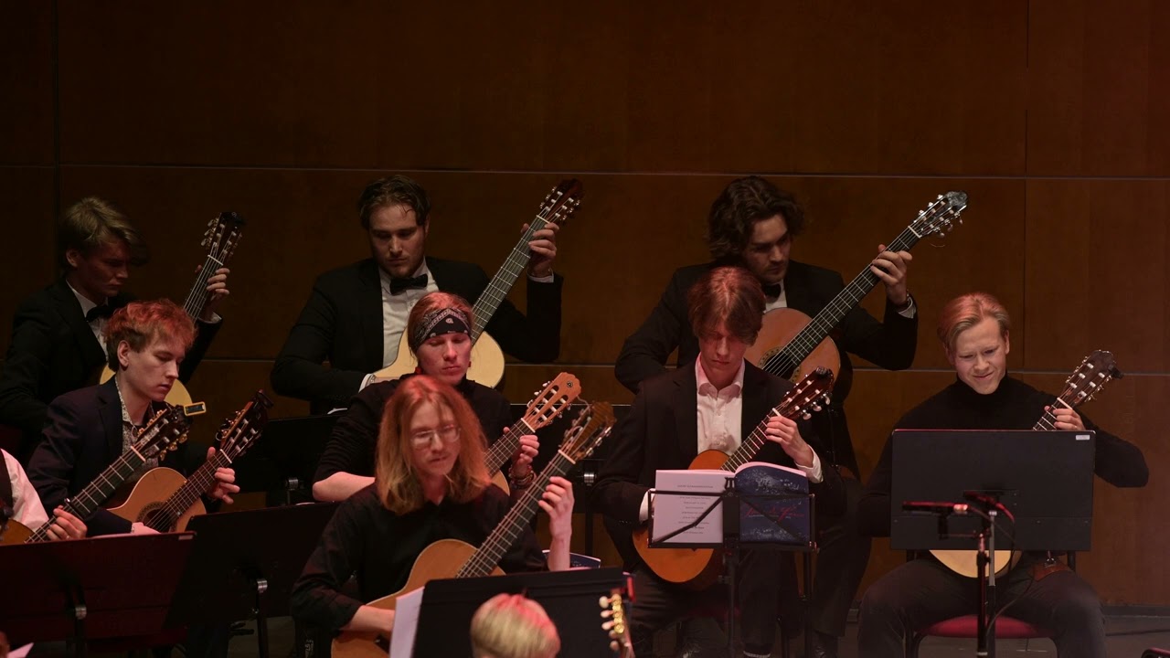 THE SHOW MUST GO ON by Queen - The Finnish Guitar Orchestra LIVE