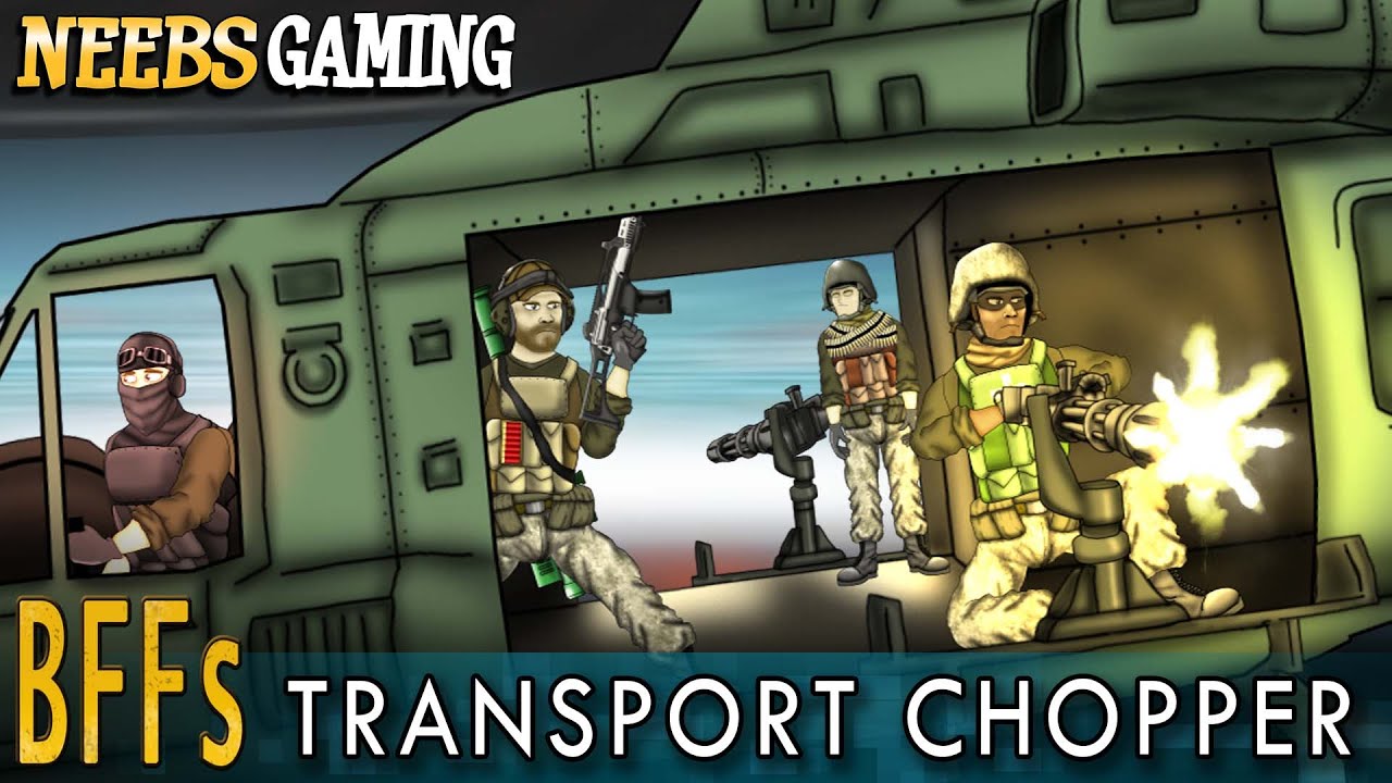Battlefield Friends - Transport Chopper