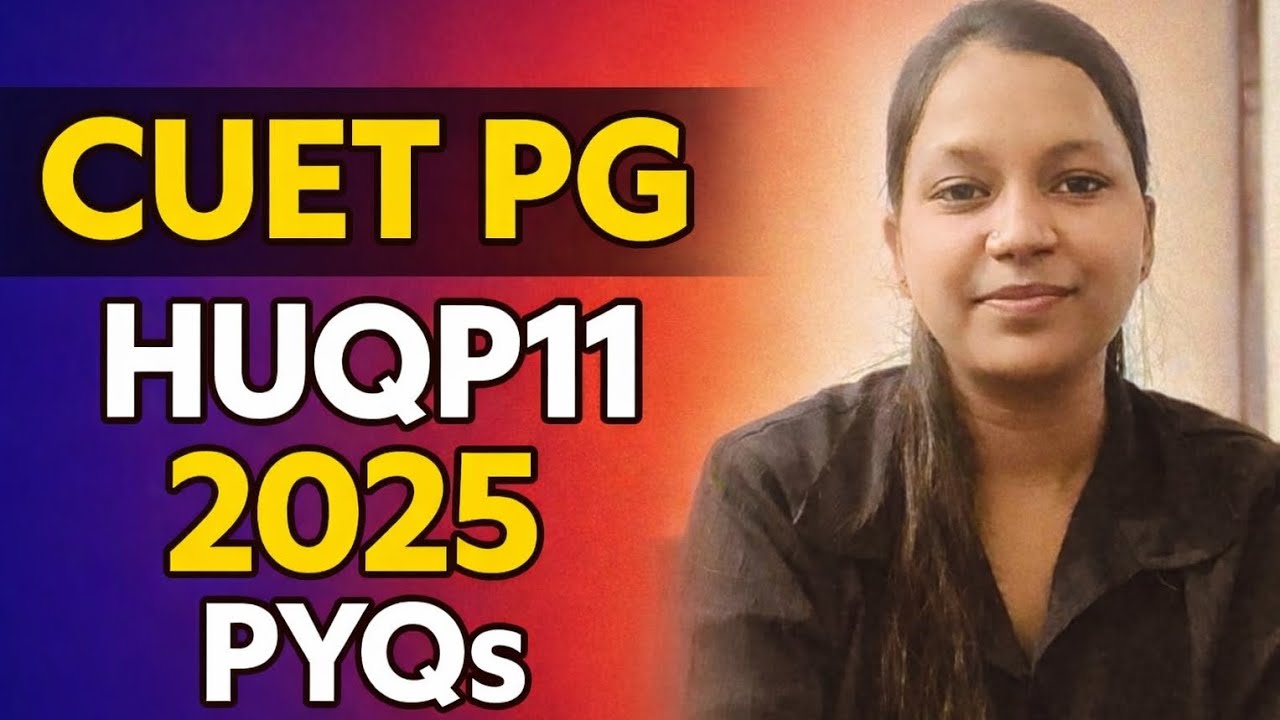 CUET PG HOME SCIENCE PYQs | Lec-01 |
