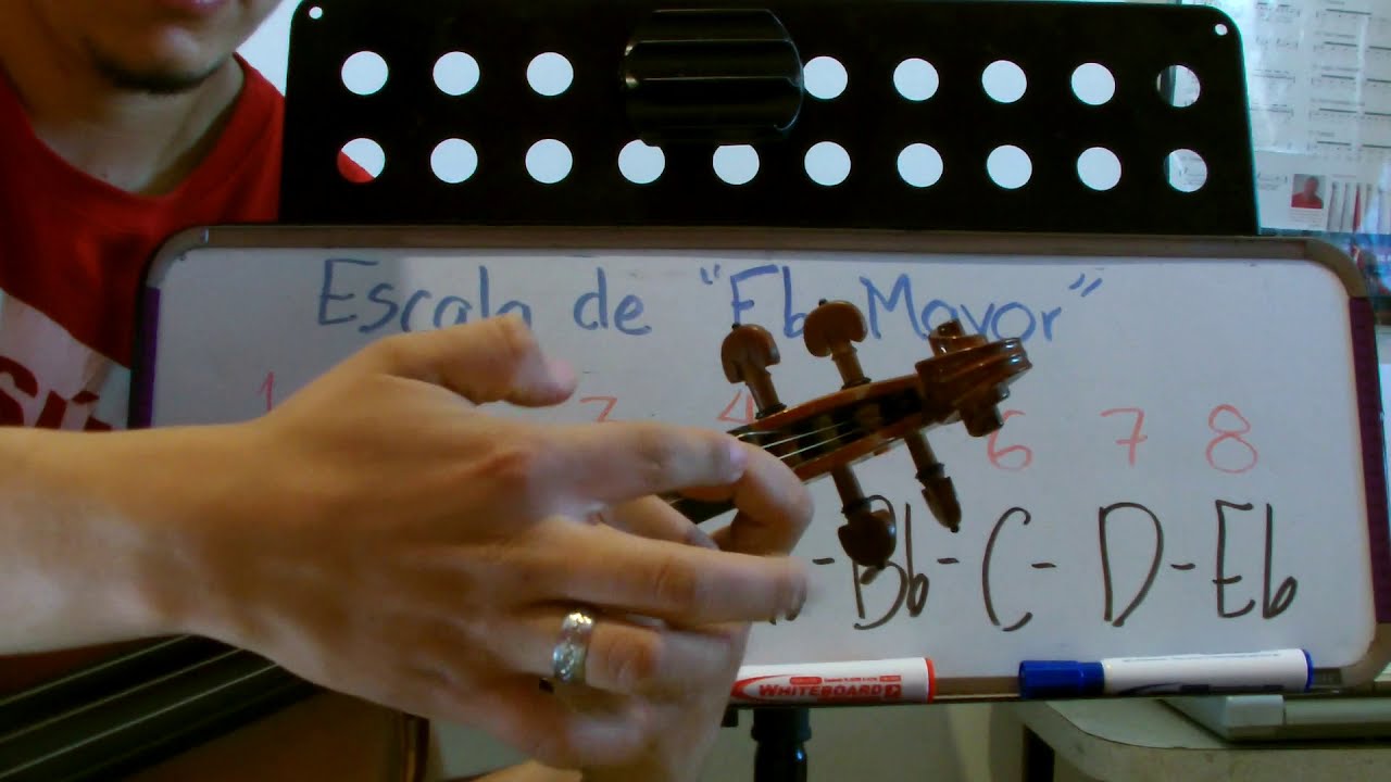 Escala de Mi Bemol Mayor (Eb)- Violín