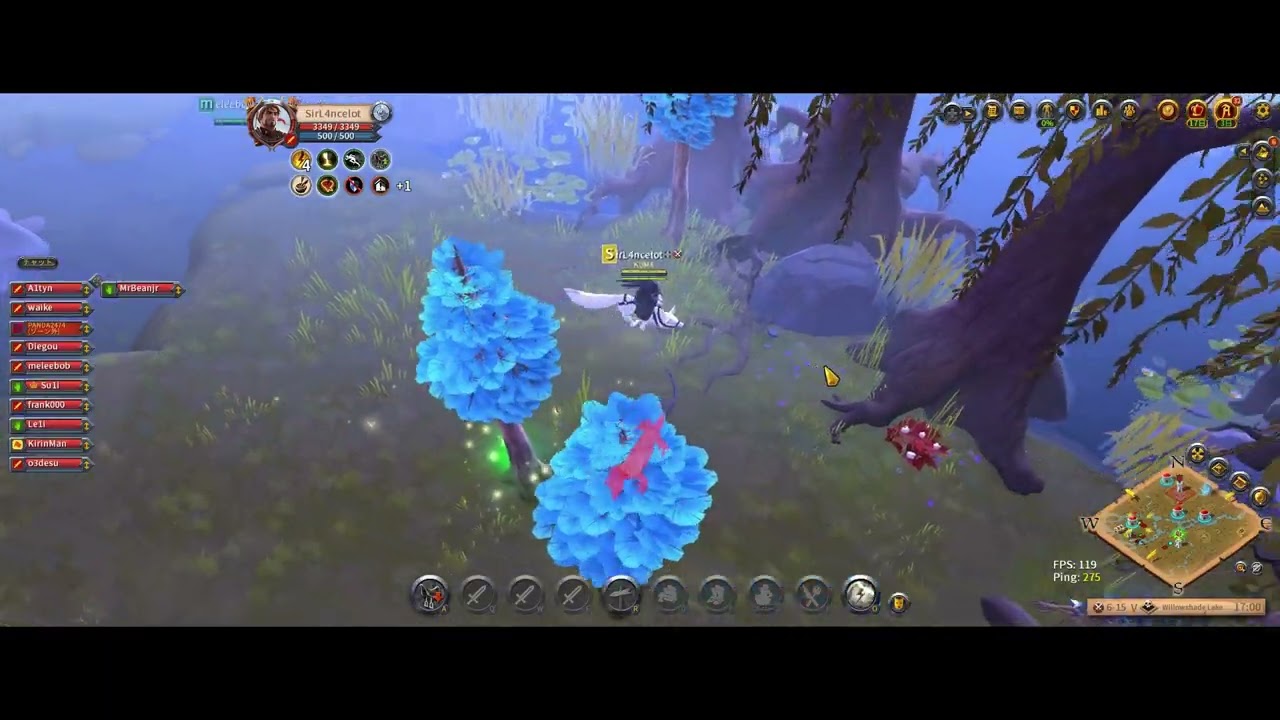 Albion Online 2025 10/22 前哨基地　むっつりパーティー