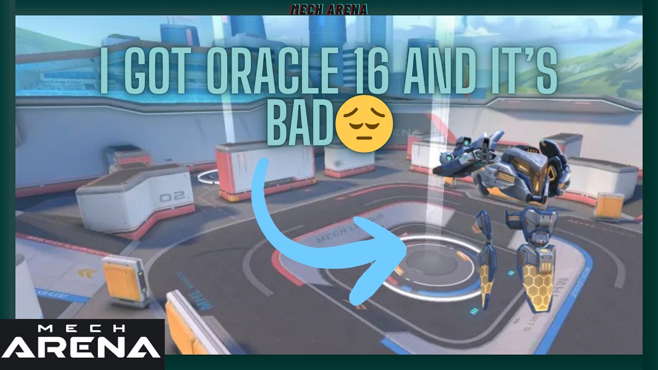 Я получил Oracle 16, и он хуже, чем я ожидал 😔 | Mech Arena #mecharena #mecharenavideos