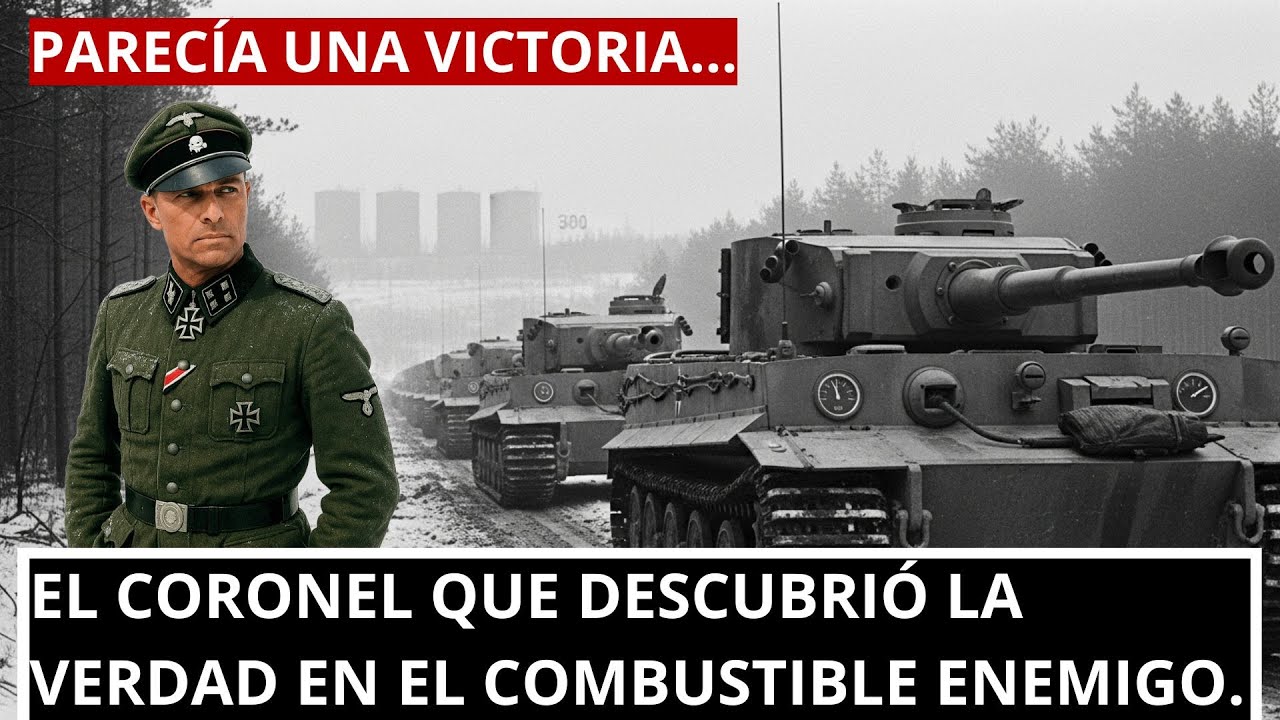 Coronel alemán capturó 50,000 galones de combustible estadounidense y se dio cuenta de que Aleman...