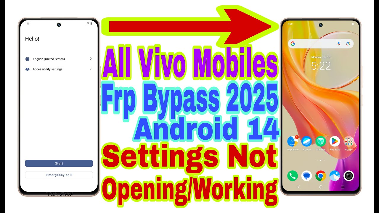 All Vivo | Settings Not Open/Working | Frp Bypass Android 14 | New Trick 2025 | No Pc/Reset Frp Lock