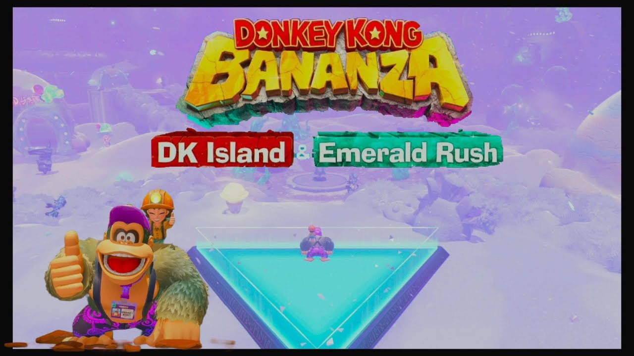 Donkey Kong Bananza - Freezer Layer Emerald Rush & Pauline Outfit