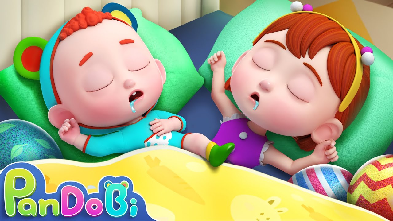 Ten in the Bed [Surprise Eggs Version] | Learn Numbers Song | Pandobi Nursery Rhymes & Kids Songs