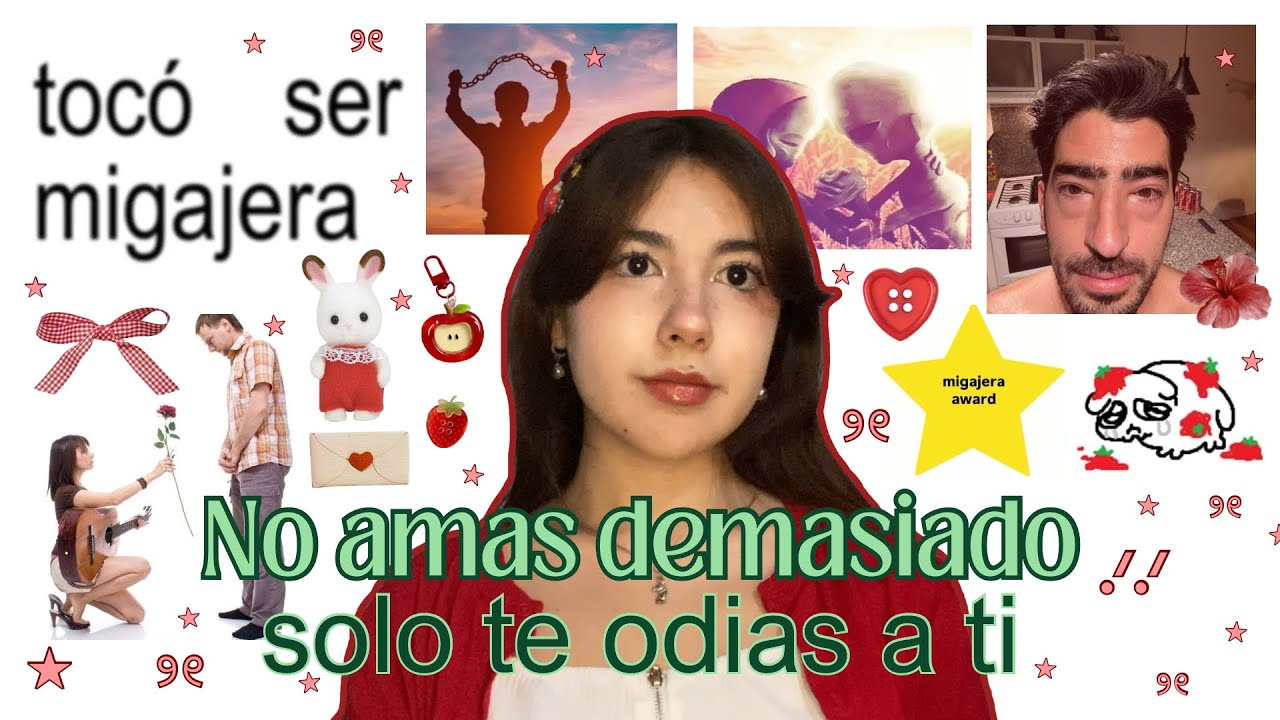 No amas demasiado, solo te odias a ti