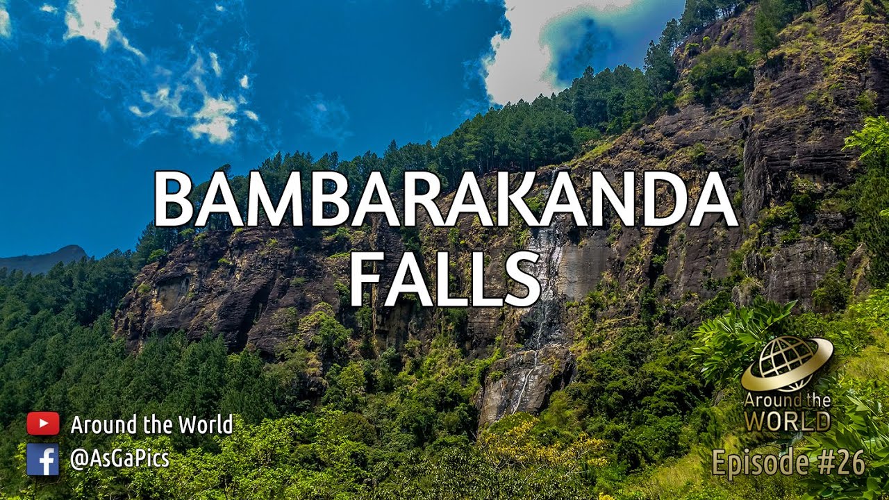 🇱🇰 Bambarakanda Falls, Kalupahana, Sri Lanka. | බඹරකන්ද ඇල්ල, කළුපහන.