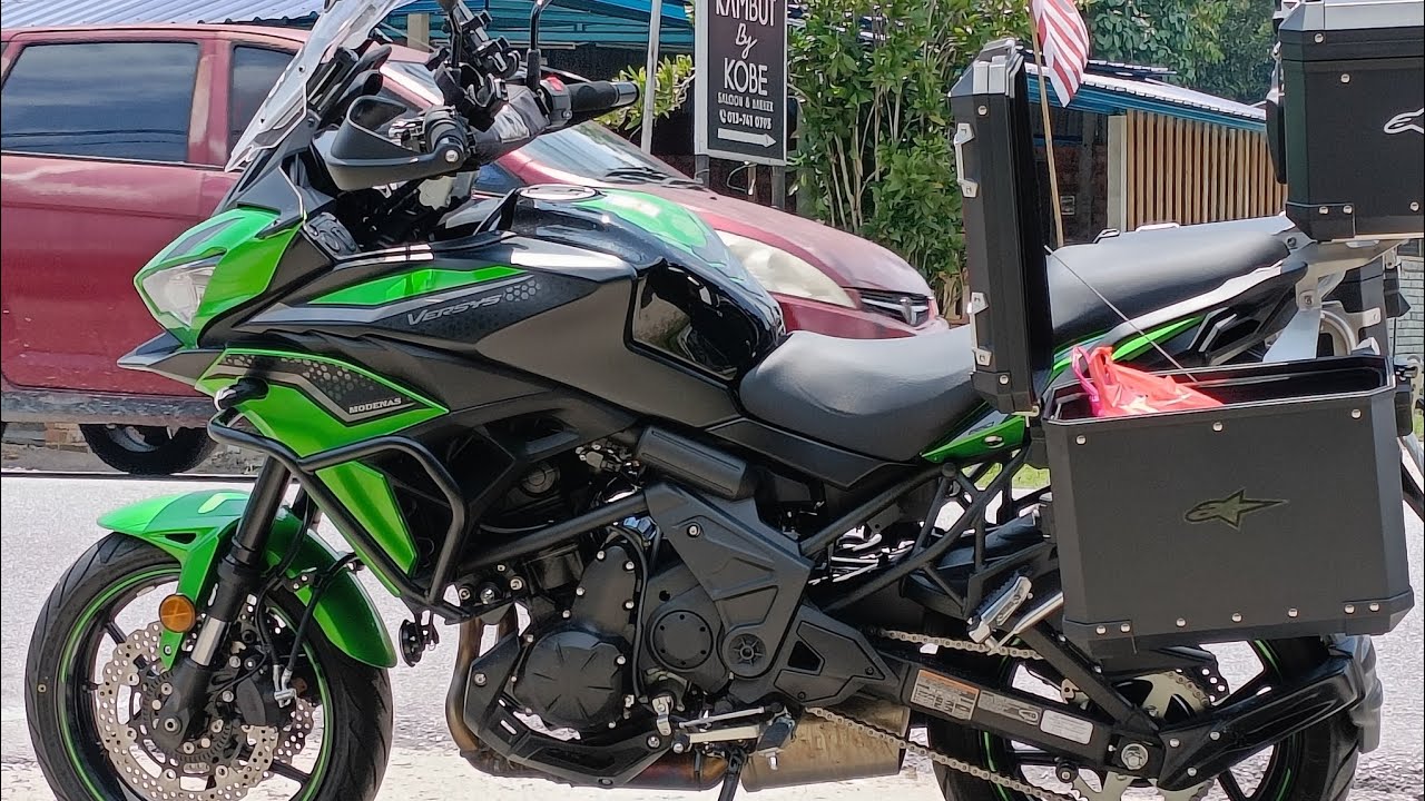 7 part Aksesori terbaik utk Versys 650 2023