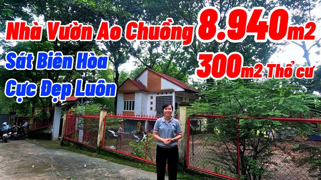 Nhà Vườn Ao Chuồng Ngay Sát Bên Biên Hòa Cực Đẹp Cực Rẻ | NHÀ ĐẤT ĐỒNG NAI GIÁ RẺ