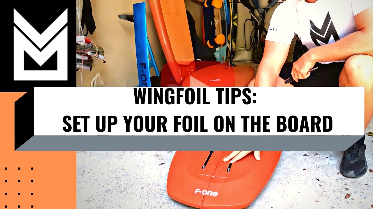 Where do I set up my Foil on the board? | Liquid Blue Cabarete | Wing Foil & Kitesurf School