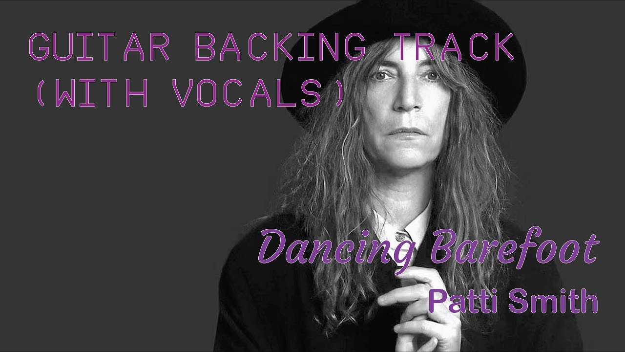 Dancing Barefoot Backing Track with Vocals