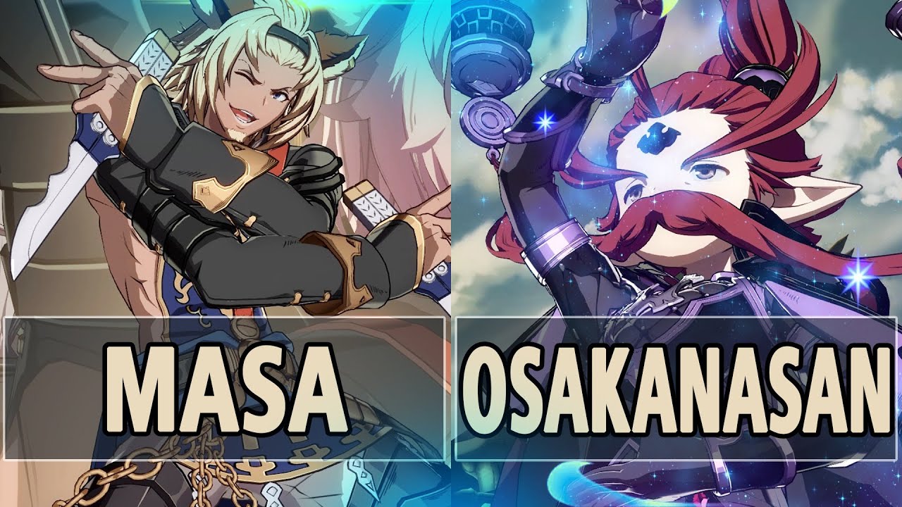 GBVSR: 🔥Masa (Lowain) Vs Osakanasan (Anre)🔥 | High Level Gameplay.