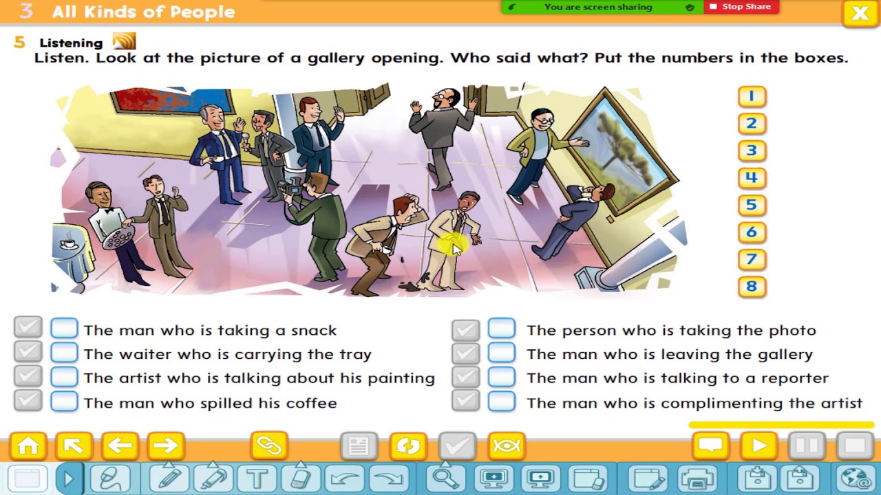 Super Goal 6 3 All Kinds of People 4 Language in Context 5 Listening