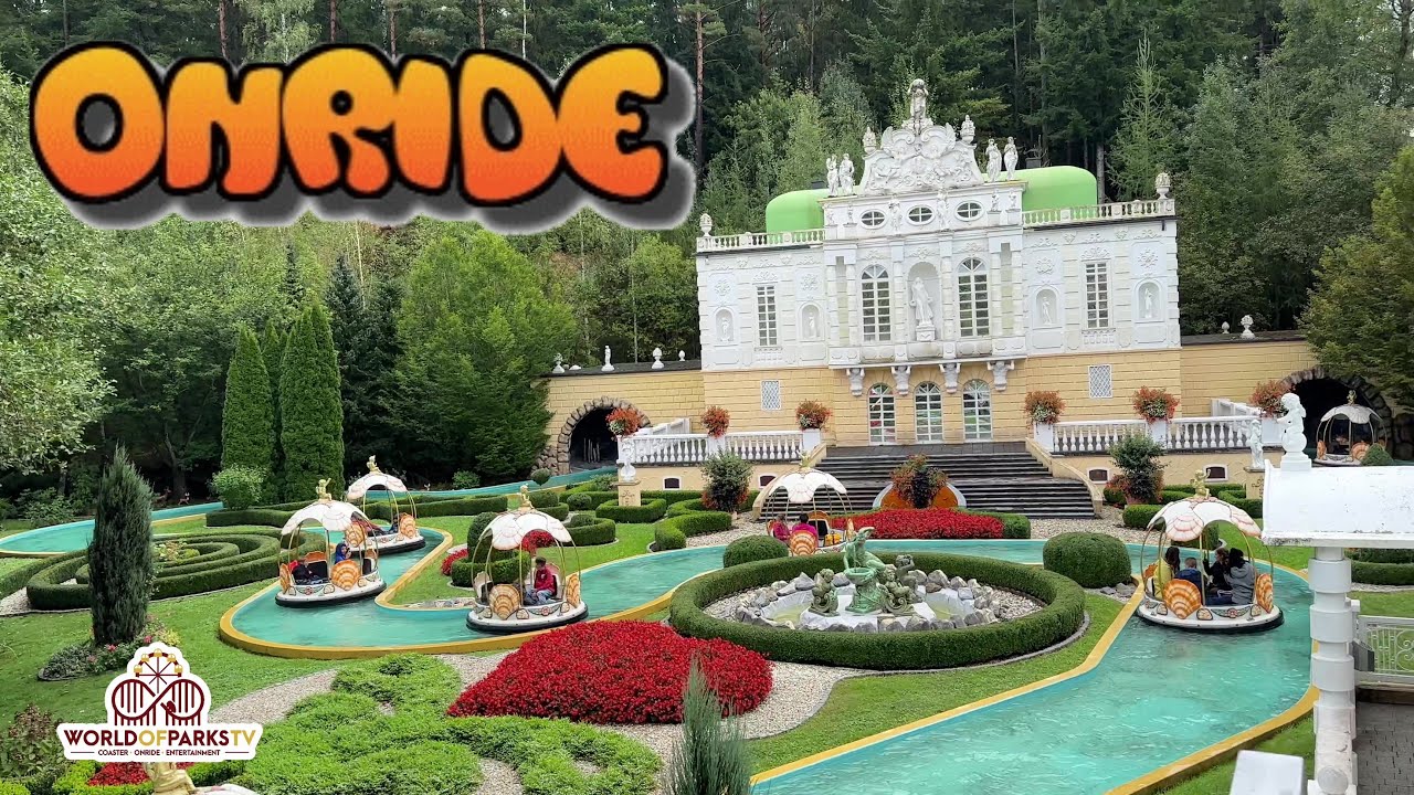 Bayern Park - Rundbootfahrt durch Schloss und Grotte - Onride - Bayern Park Themenfahrt - Mack Rides