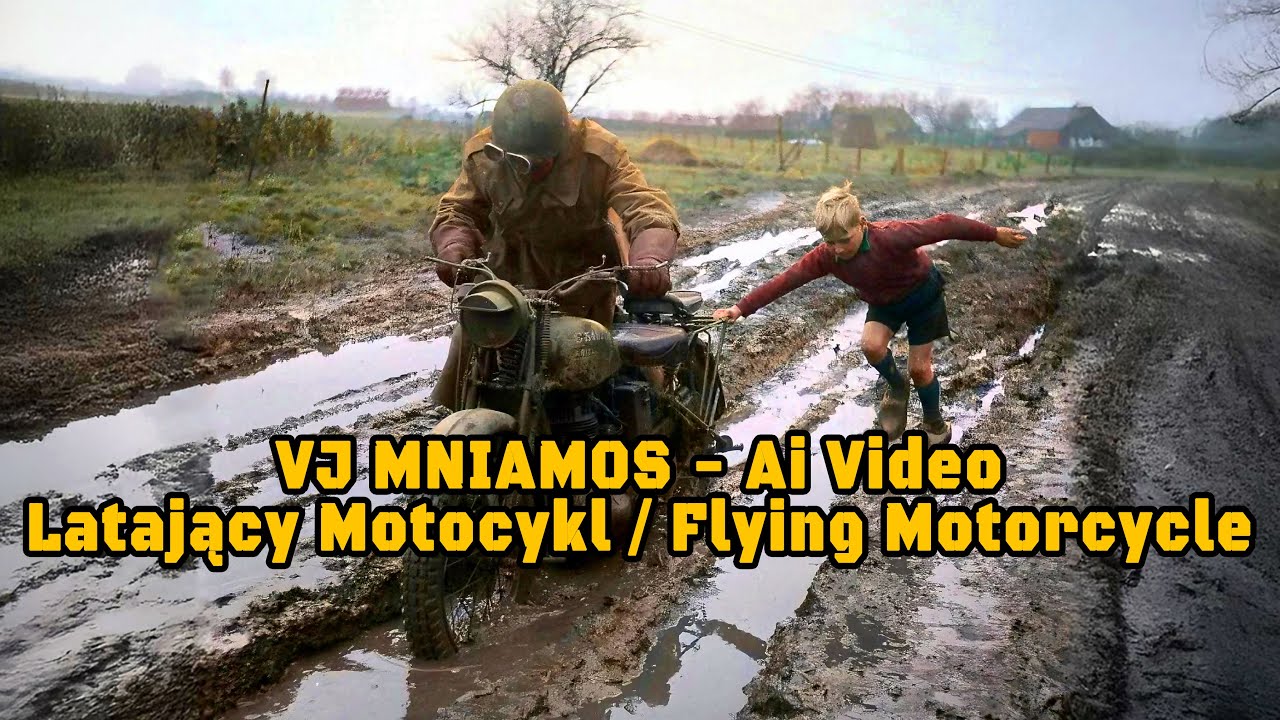 VJ MNIAMOS Latający Motocykl / Flying Motorcycle - ACID TV