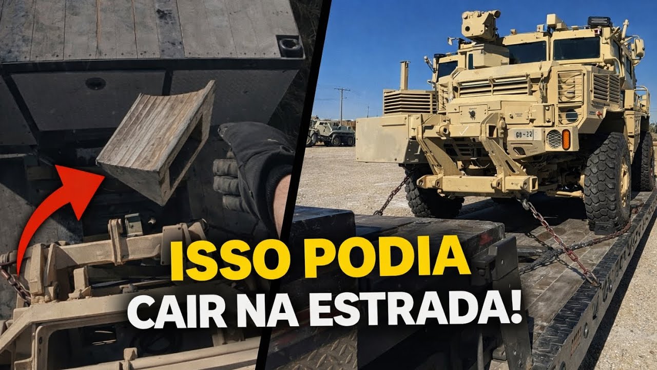 NINGUÉM MOSTRA ESSES ERROS EM UMA CARGA DE CAMINHÃO | CARGA MILITAR PESADA