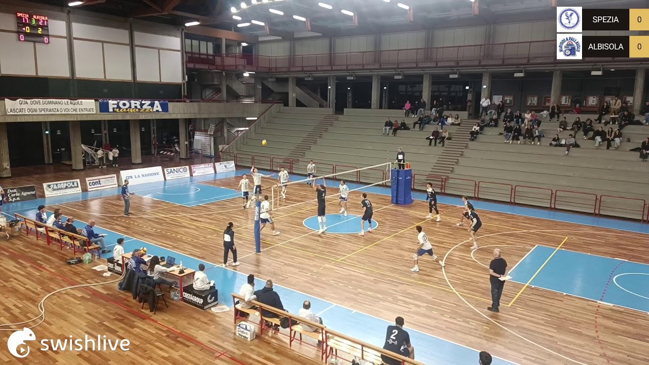 21/12/2025 Campionato Pallavolo serie  B maschile
SPEZIA VS ALBISOLA