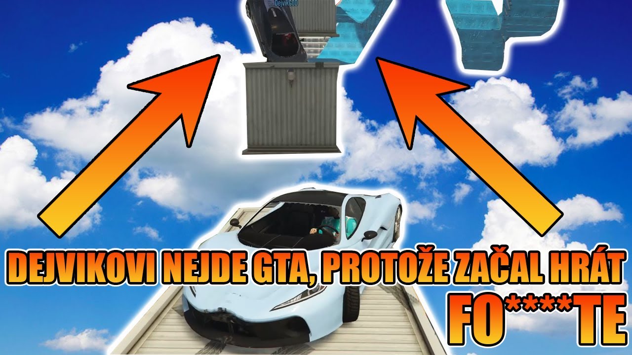 DEJVIKOVI NEJDE GTA, PROTOŽE ZAČAL HRÁT ... [MarweX&@DejvikGOD&@Morryeej&@Cuky2222]