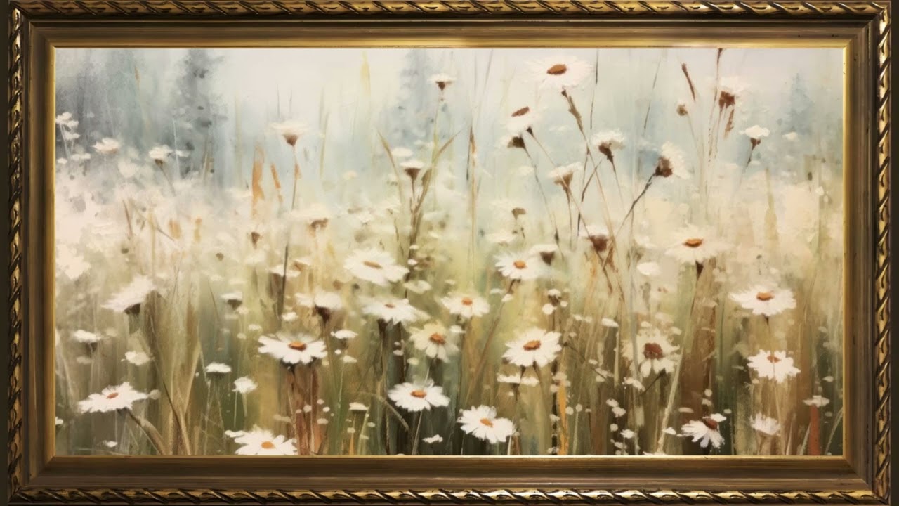 BLOOMING SKIES | FRAMED TV ART WALLPAPER SCREENSAVER BACKGROUND | 2 HRS