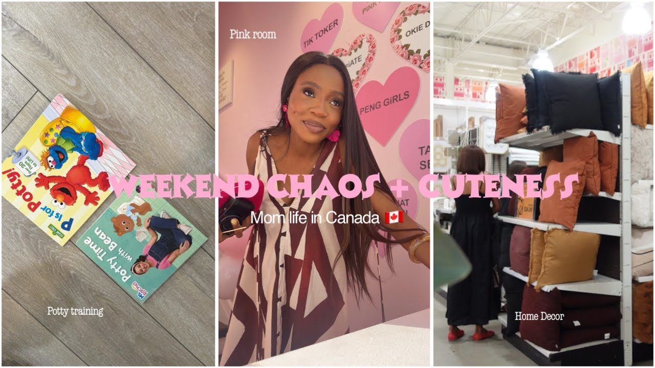  CALGARY LIVING | Weekend Chaos + Cuteness 💕 | Mom Life in Canada 🇨🇦 | Home Décor Finds & More!