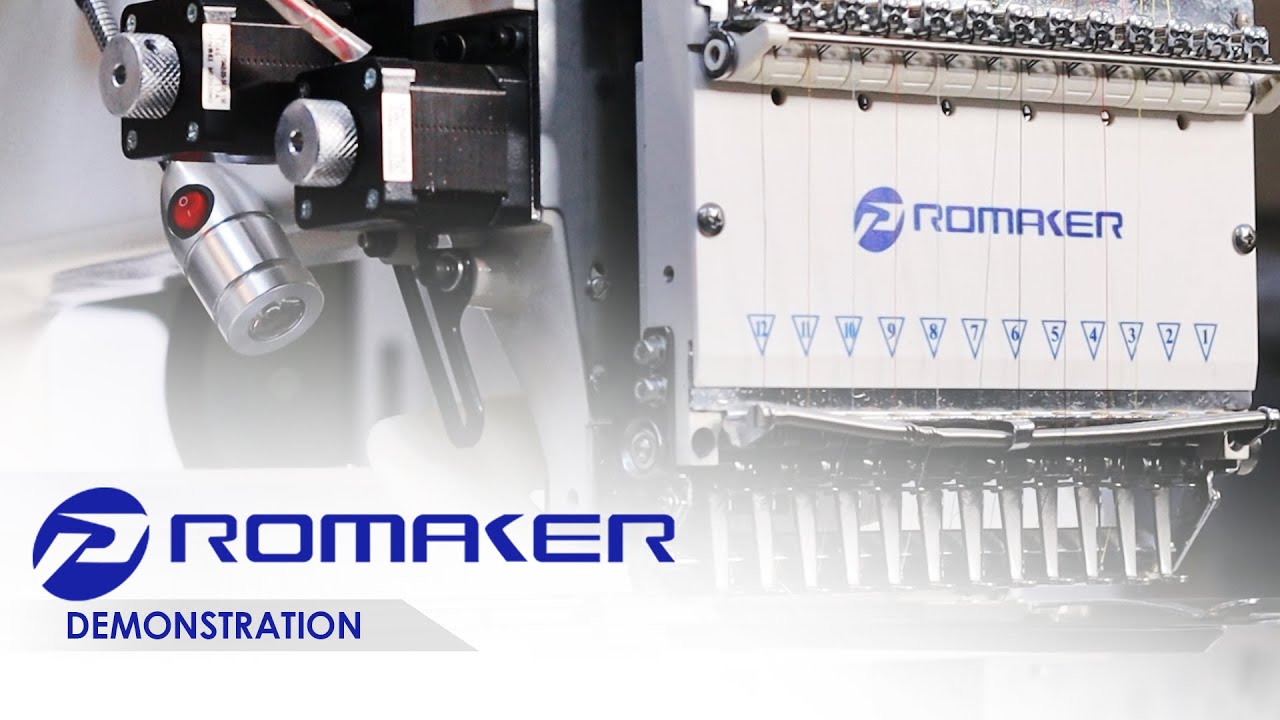 🧵 PROMAKER Embroidery Machine | Precision for Every Stitch