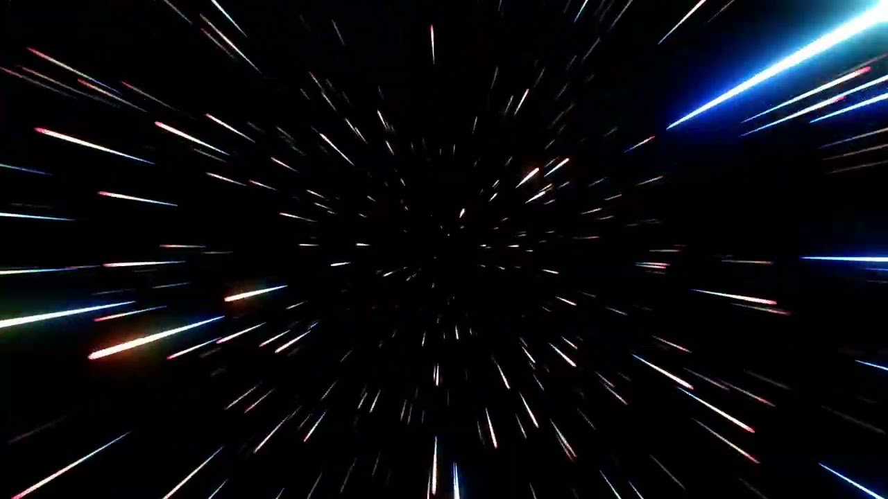 Flying through Stars Warp Speed Space Universe Spaceship    8 Hours Screensaver